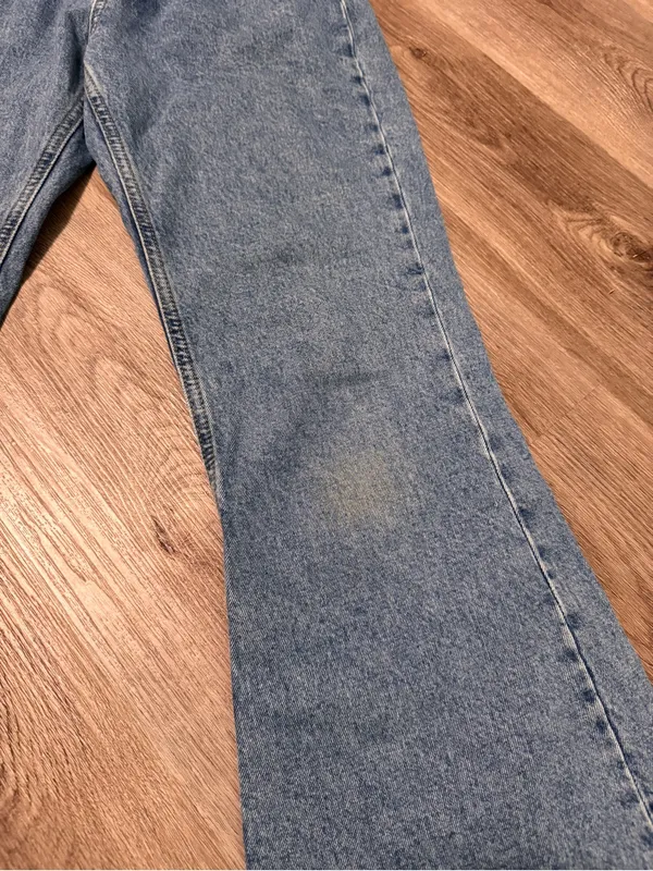 RAGGED Priest Blue Jeans Denim Flare 28 - Image 2
