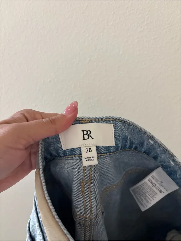 Banana Republic high rise rigid wide leg jeans - Image 4