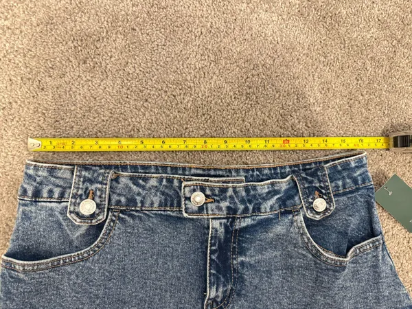 Wild Fable Blue Jean Skater Skirt Size 10 - Image 4
