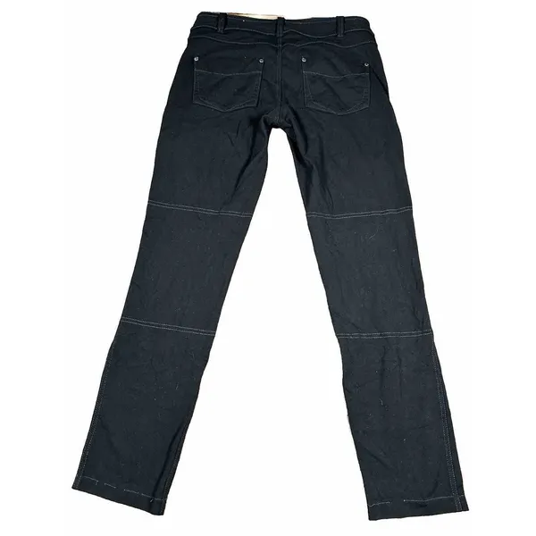 Athleta Women's Size Small Black Pull On‎ Pants Pockets Stretch Straight Leg - Image 4