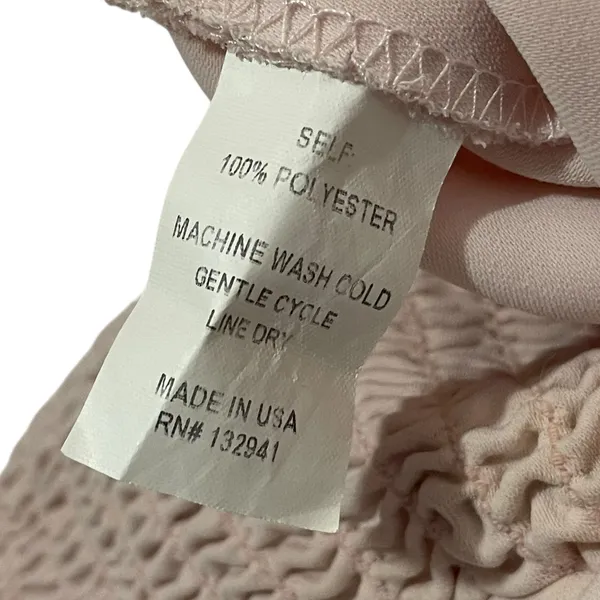 Amanda Uprichard Mandy Midi Dress - Blush - Small - Image 12