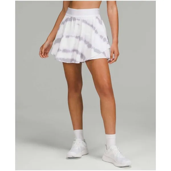 Lululemon Court Rival High-Rise Skirt Size‎ 4 Multi Tiedye Tennis Pickeball - Image 3