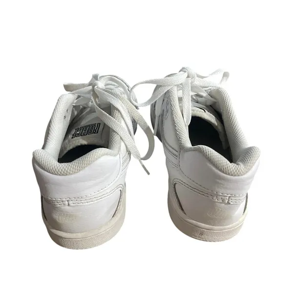 Nike Son of Force Sneakers Shoes Triple White SZ Women 7 Kids 5.5 Athletic - Image 3