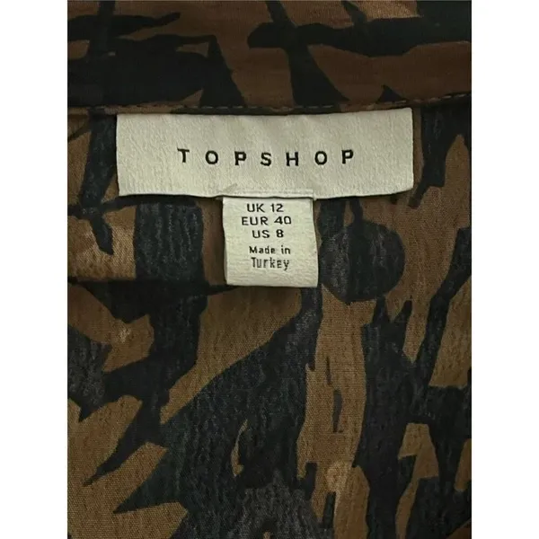 TOPSHOP Sunflower Sleeve Mini Sz 8 - Image 4