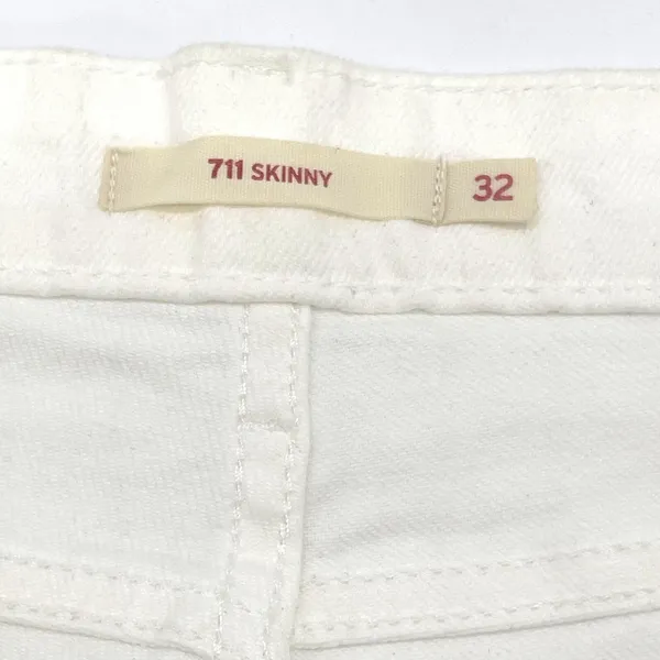 Levis 711 Skinny Jeans Women 32 Stretch Mid Rise Preppy Coastal Classic Capusle‎ - Image 9