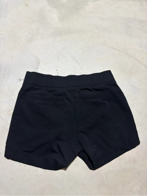Athleta Women's Black Drawstring Lounge Shorts 0 - Image 4