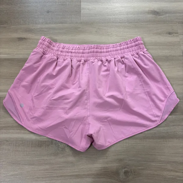 Lululemon Hotty Hot High-Rise Lined Short 2.5" Pink Frosting Women Size 12 - Image 3