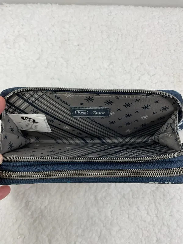 Lug Tram RFID Wristlet Wallet Blue - Image 5