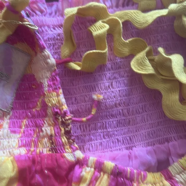 NWT Sundress Tea Flowers Print Dress - Image 5