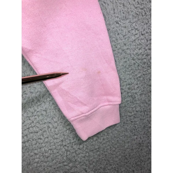 Pastel Baby Pink Sweatshirt S Oversized Coquette Soft Girl Boxy Barbiecore Comfy - Image 6