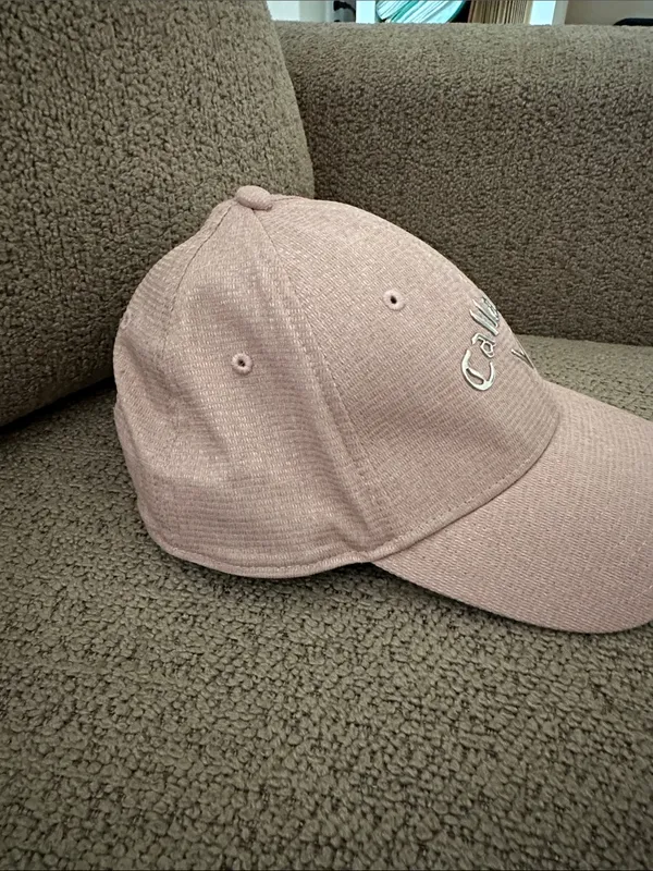 Callaway Dusty Pink Curved-Brim Golf Cap - Image 2