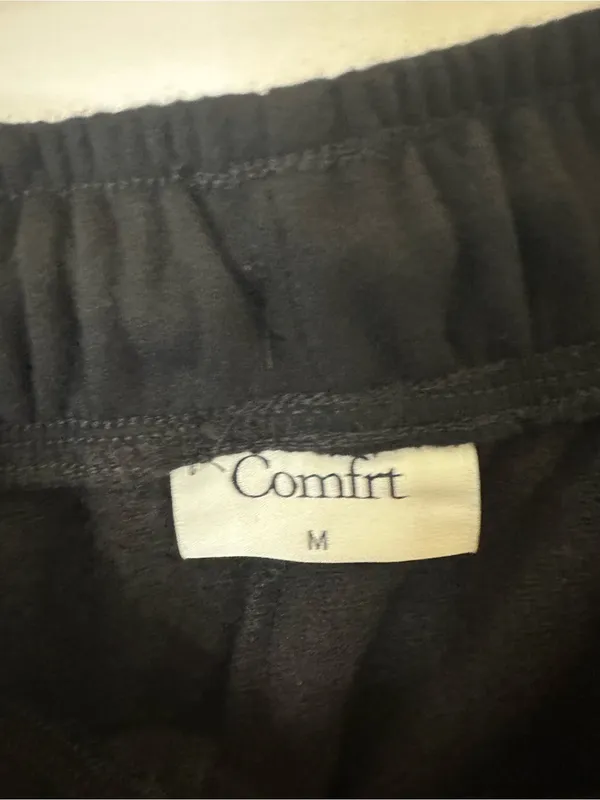 Comfrt Halo Lightweight straight Leg Sweatpants Black/obsidian Medium New - Image 6
