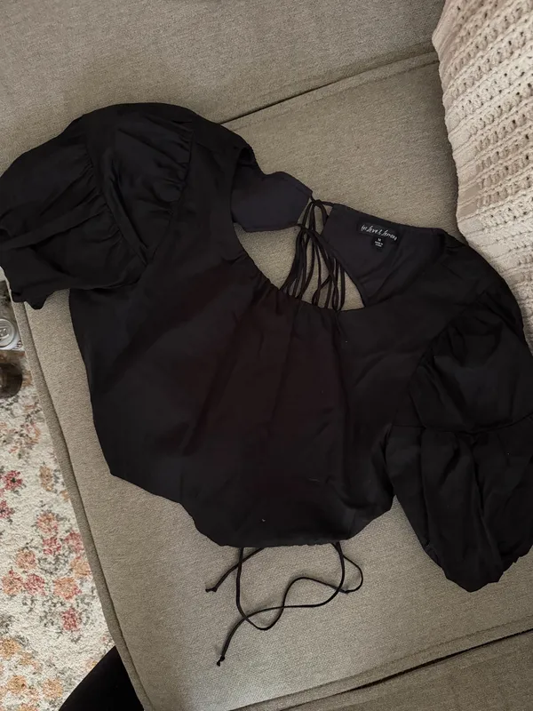 For Love and Lemons Joanna Crop Top - Image 4