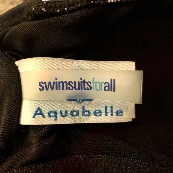 Swimsuits for All Aquabelle One Piece Bathing Suit Womens 14 Used - Image 9