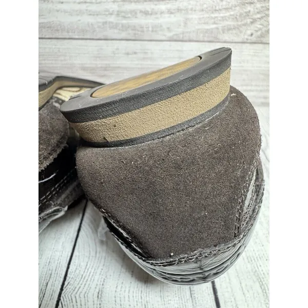Coach Kodie Signature Sneaker A1390 Canvas/Patent Khaki/Brown Women's 8M - Image 7