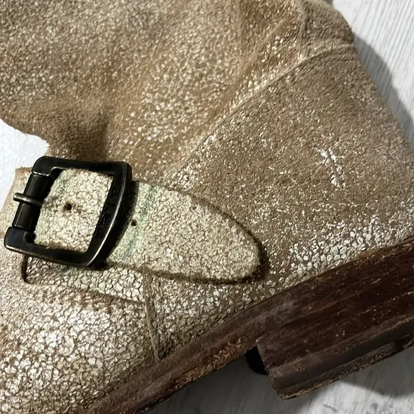Frye Veronica Short Boot Leather Slip on Boots Size 6 - Image 3