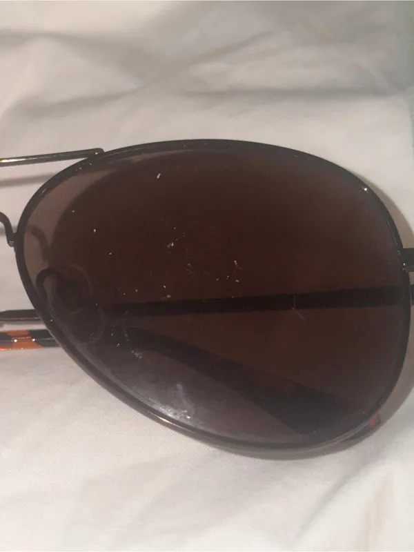 Aviator Sunglasses in Brown - Image 3
