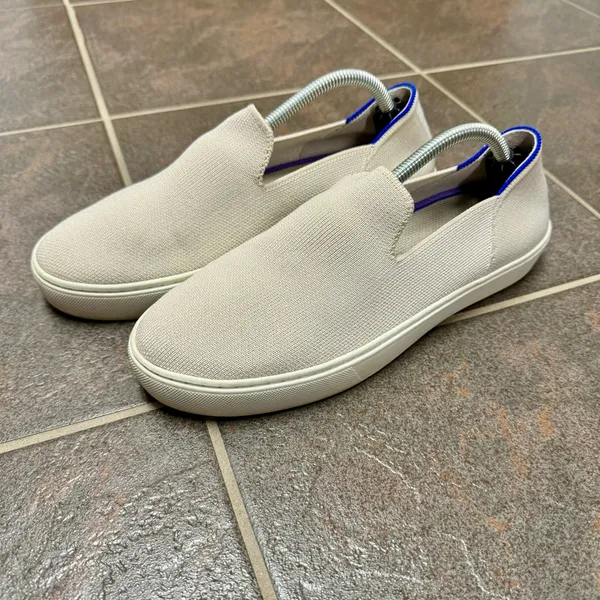 Rothy’s The Original Sneakers Slip On Shoes Sand Beige Tan 8 - Image 12
