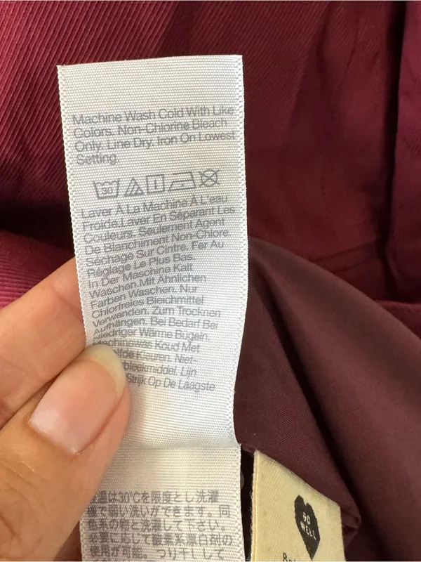 Madewell Caldwell Cabernet Oversized Double Breasted Blazer Size Small - Image 7