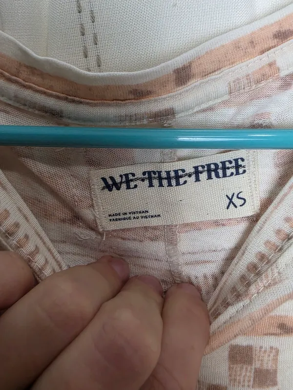 Free People / We The Free Nina Printed Tee - Image 6
