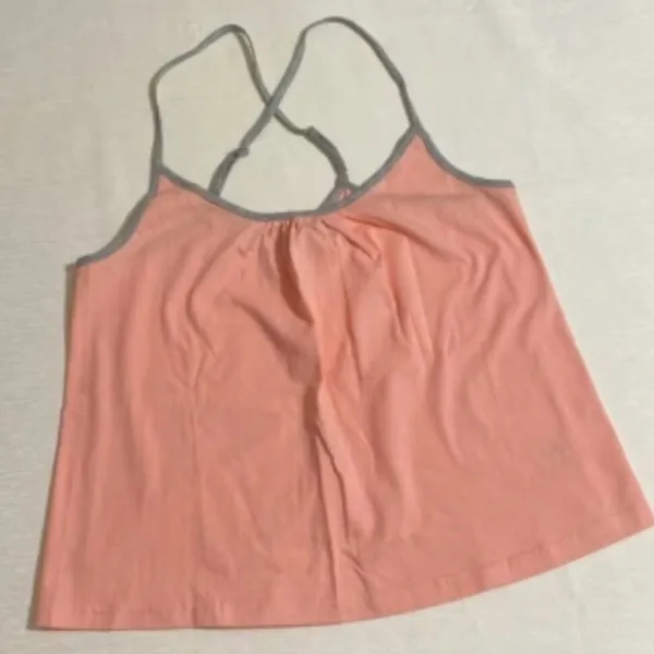 Johnny Was Calme Night and Day Peach & gray Tank & Shorts Set - worn once -flaw - Image 3
