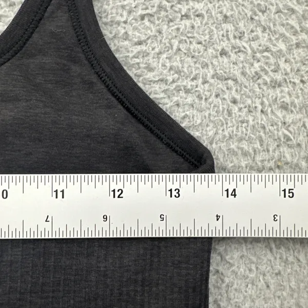 Lululemon Ebb To Street Tank Top Black Athletic Athleisure Yoga Women's 8 - Image 4