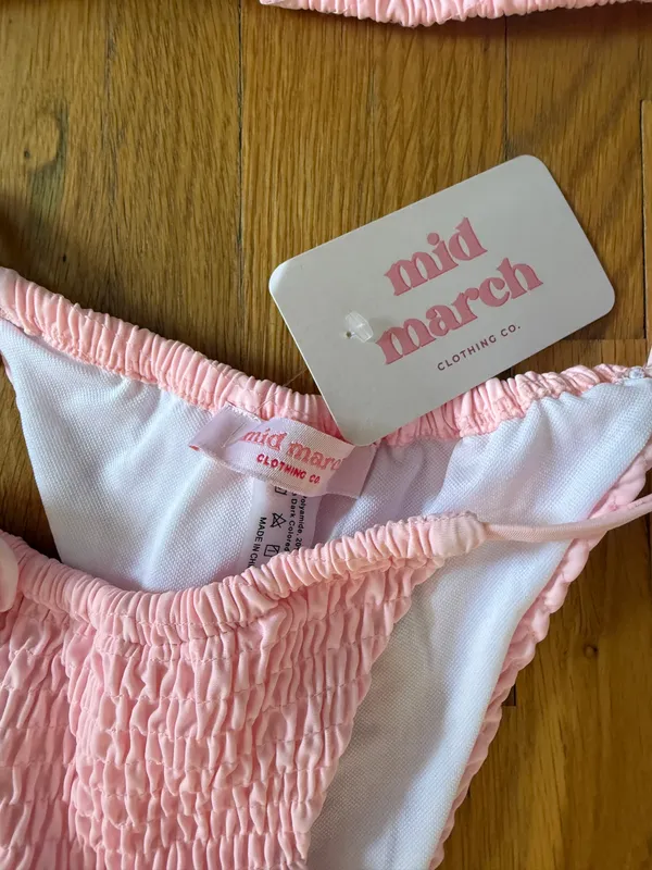 Mid March bikini Pink - Image 5