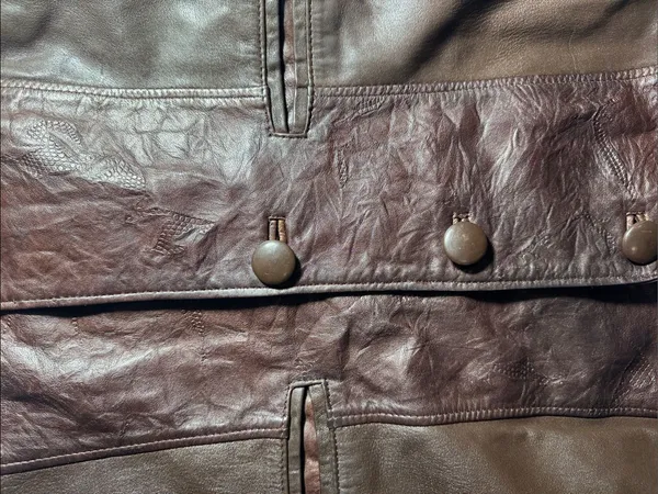 Women's Two-Tone Brown Leather Blazer Jacket. 🚨Limited liquidation🚨 - Image 2