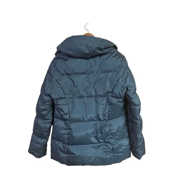 Guess Black Feather Down Puffer Jacket Sz M - Image 2