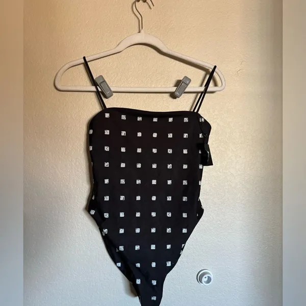 Stone Fox Swim Shanti‎ High Cut One Piece Swimsuit Sz Medium NEW - Image 2