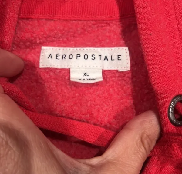Aeropostale Full Zip Up Hoodie - Image 3