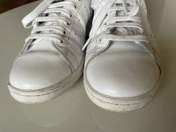 Adidas Women’s Stan Smith White Sneaker Size US8 - Image 7
