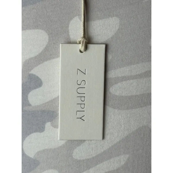 Z Supply Dress Women Medium Gray Camo Avery‎ Tank Mini NWT Athleisure Gorpcore - Image 9