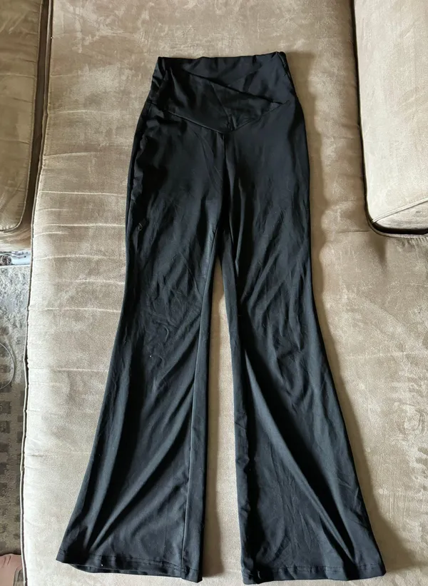 SheIn Cross Waist Yoga Pants - Image 2