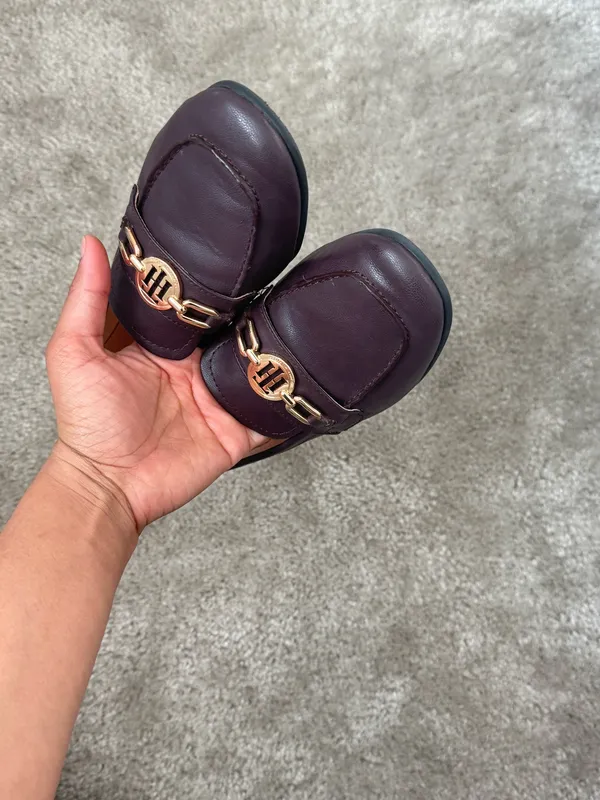 Dark Cherry Tommy Hilfiger Loafers - Image 7