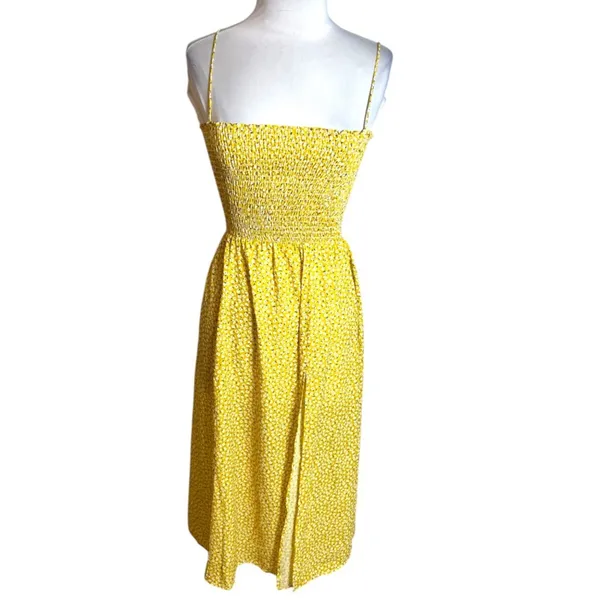 RESA Ashley‎ Midi in Honeysuckle revolve smocked dress Sz M - Image 4