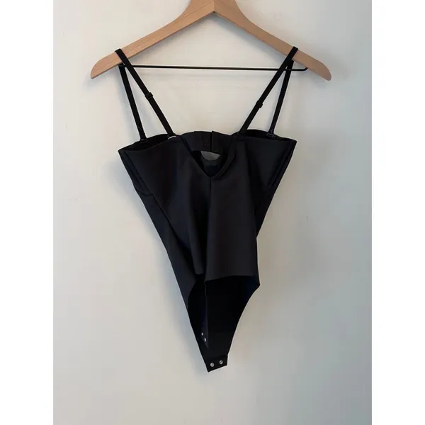 NWT Skims Body Super Push-up Thong Bodysuit M Onyx - Image 7