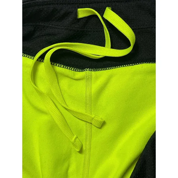 Lauren Ralph Lauren Black Neon Mid Rise Elastic Waist Active Running Shorts Sz M - Image 6