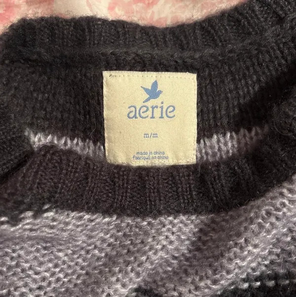 Aerie Sweater Grey - Image 3