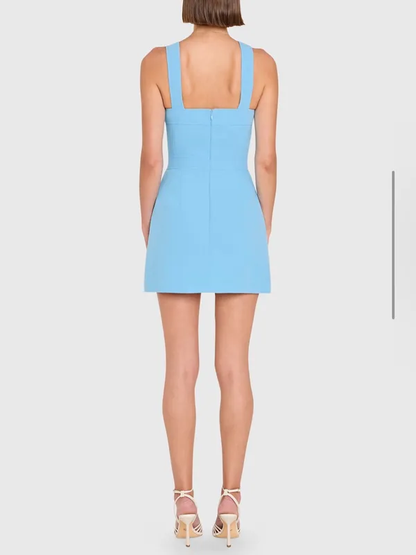 Amanda Uprichard Ace Dress - Pacific XS - Image 8