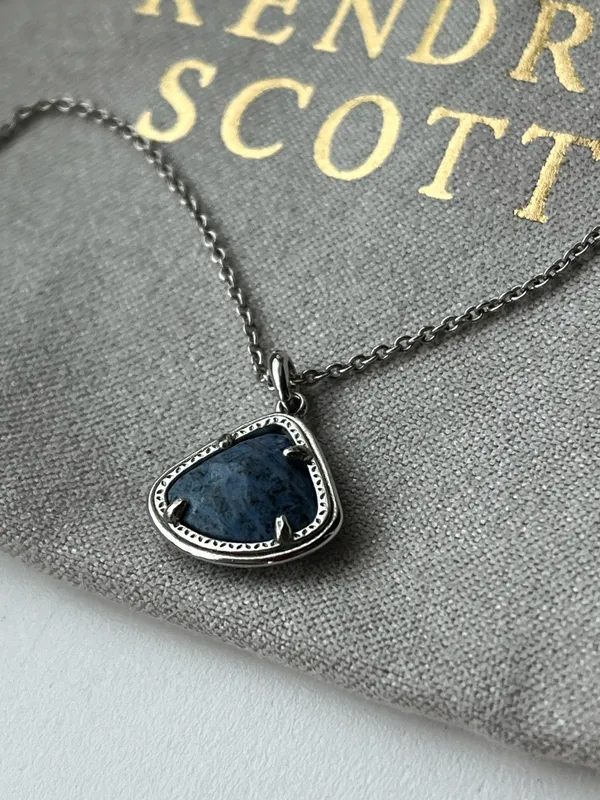 Kendra Scott Blue Lapis Pendant Necklace - Image 3