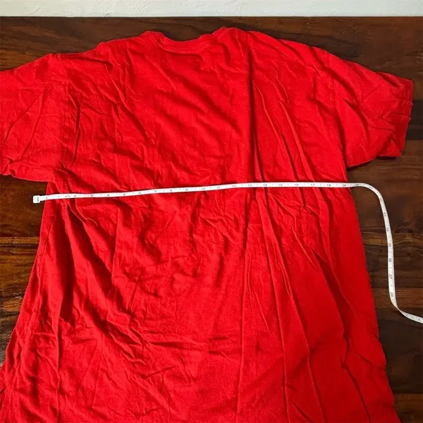 Aerie Women's XS Red‎ "Nice List" Graphic T-Shirt Holiday Casual - Image 6