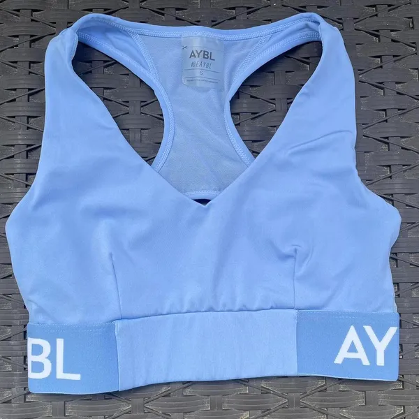 AYBL Light Blue Sports Bra - Image 2