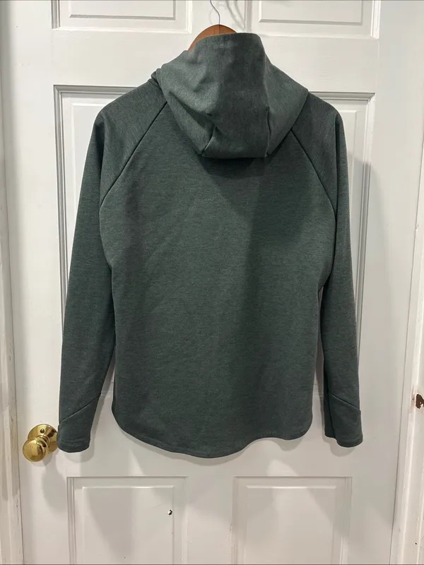 On Cloud Women’s On Running Technical Hoodie Size XS Beluga Green Gym Workout - Image 7