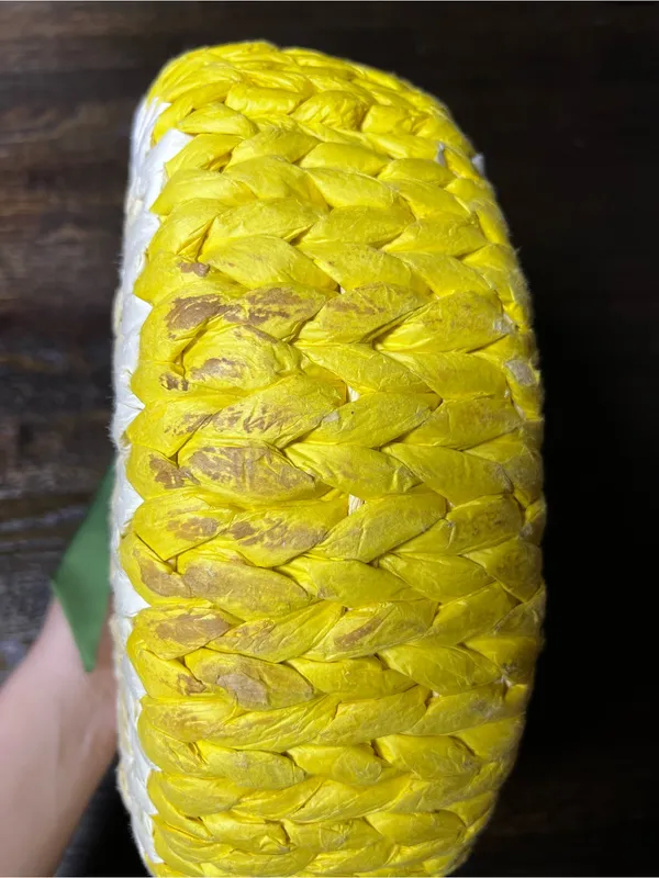 A New Day Straw Woven Lemon Tote Handbag - Image 10