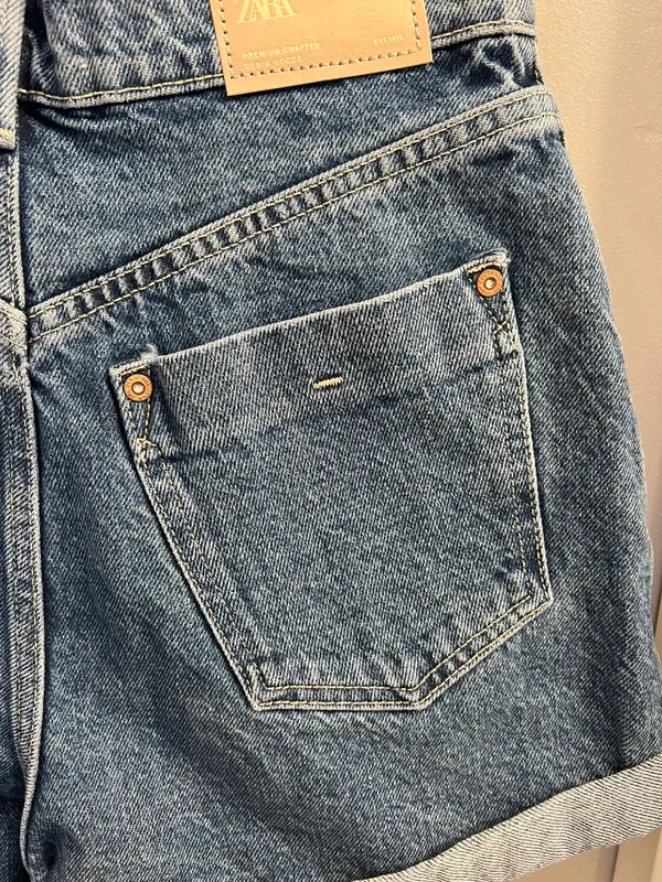 Mom Fit Denim Shorts - Image 7