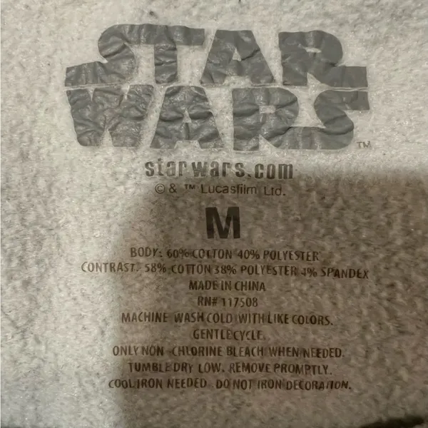 Star Wars Mandalorian The Child Baby Yoda Crop Green Sweatshirt Womens Medium - Image 4