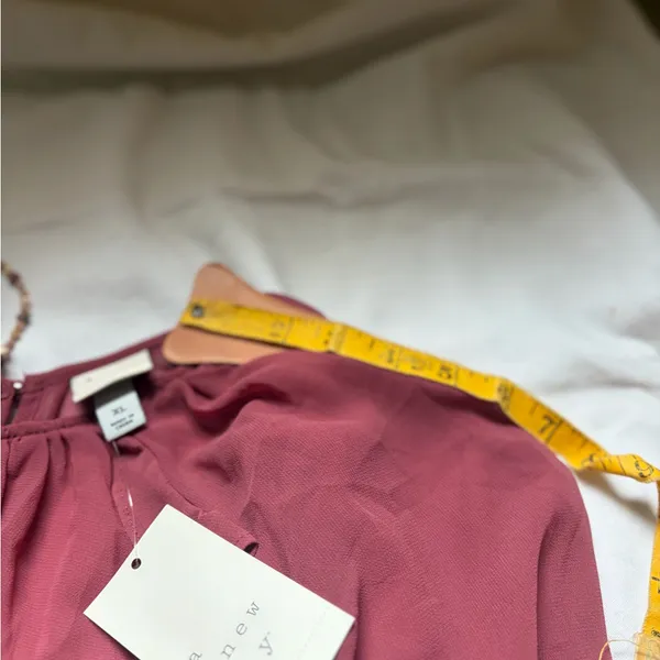 Elegant Women's Blouse in Rose by [Brand] Pink Size XL - Image 13