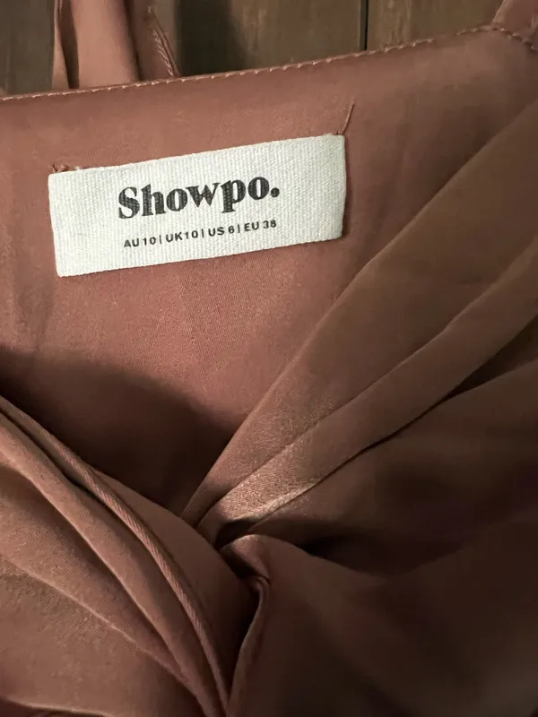 Showpo Dusty Rose Formal Maxi Dress - Image 4