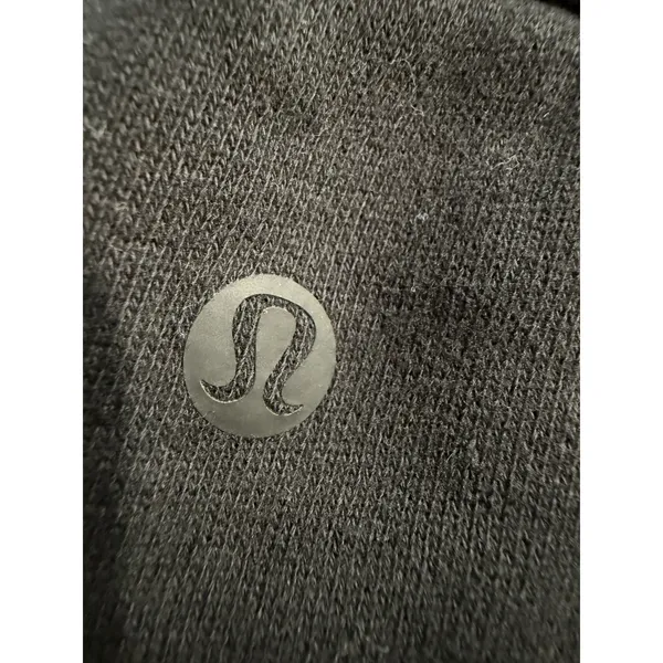 Lululemon Scuba High-Rise Short 4.5" Black‎ Cotton Fleece LW7CBOS Womens Size 2 - Image 3
